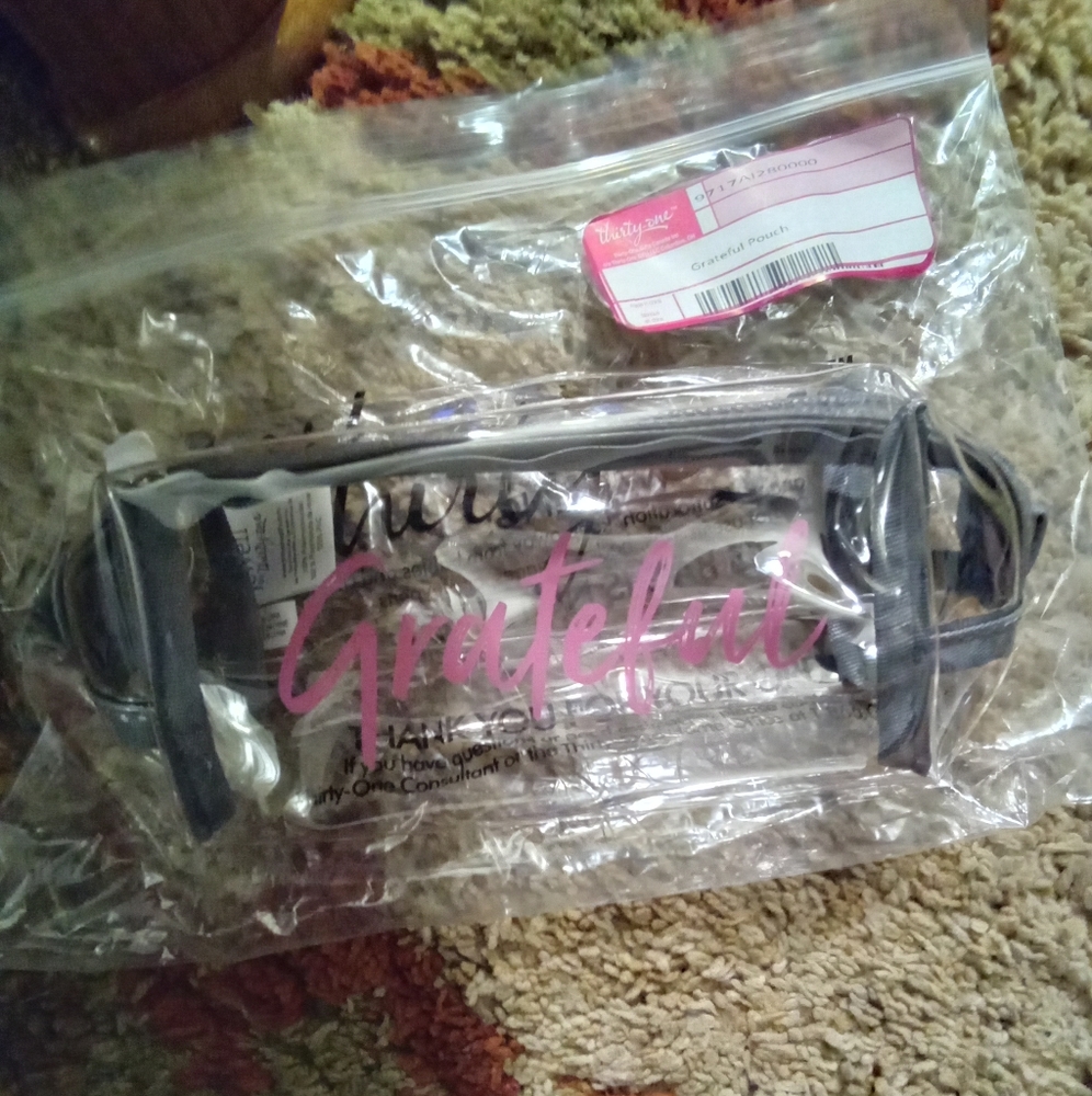 Great ful clear beauty bag